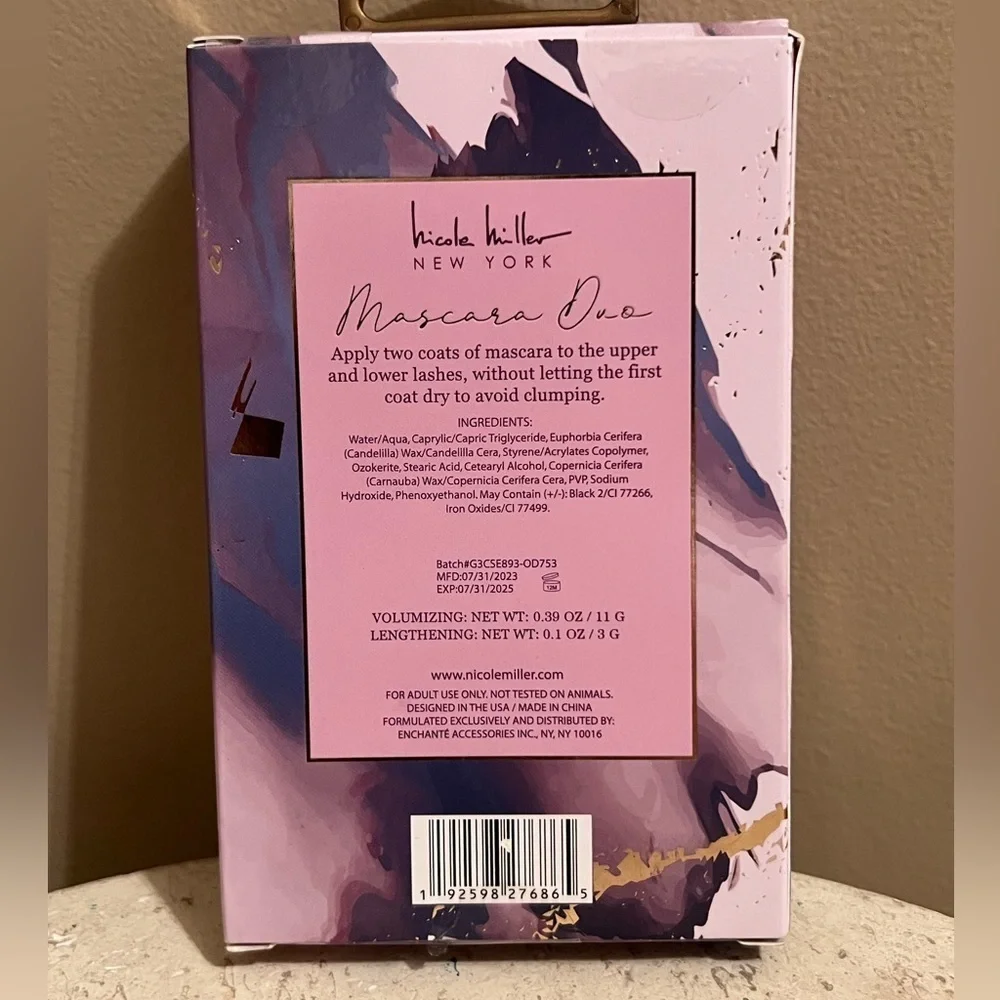 Nicole Miller 2 piece Mascara Bundle